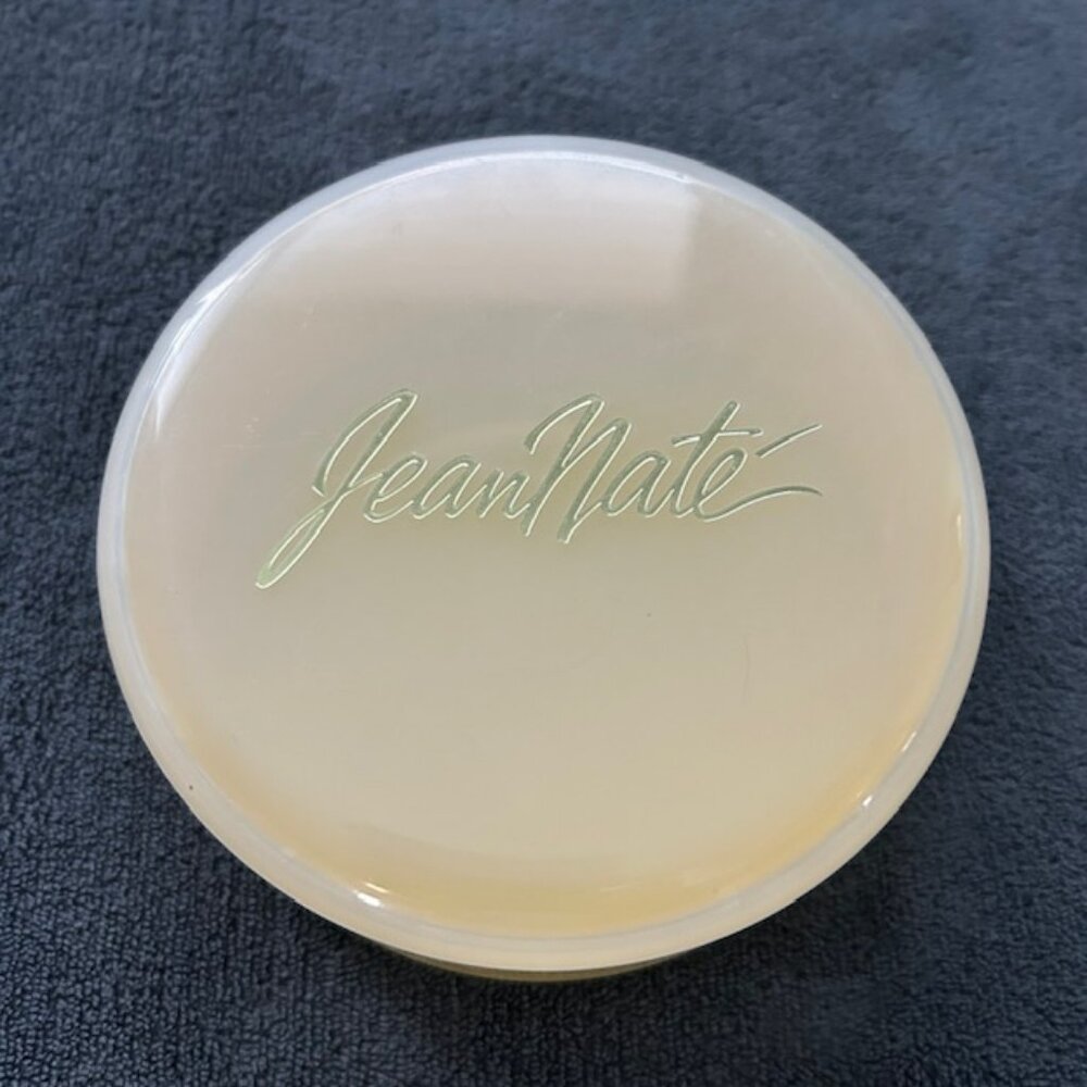 Vintage Jean Nate EMPTY Body Powder Round CONTAINER Only